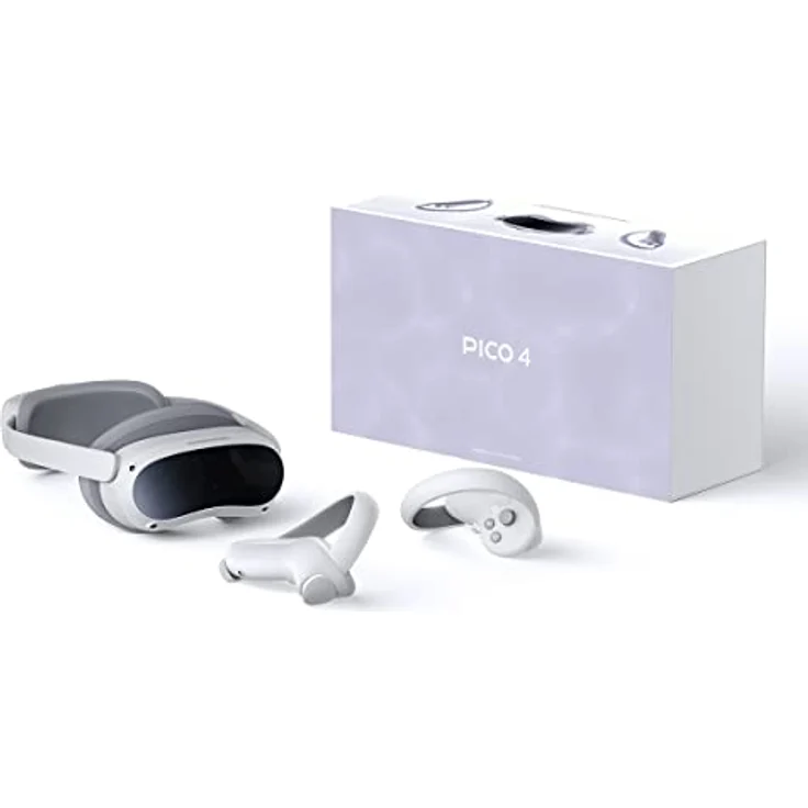 PICO 4 All-in-One VR Headset, Weiß und Grau, 128GB – Bild 3