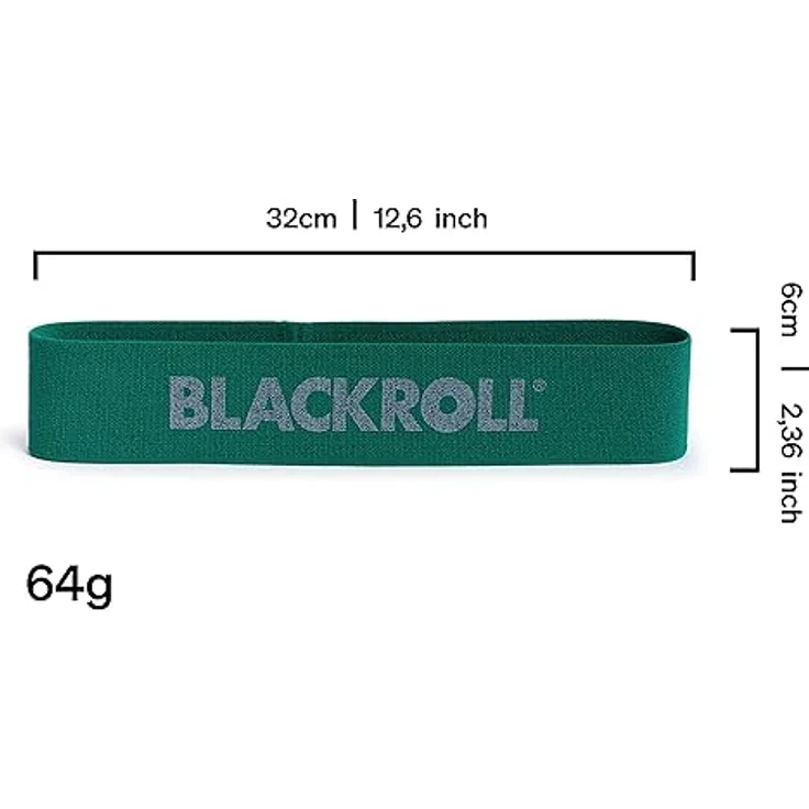 Blackroll Loop Band 6er Set Fitnessbänder Gelb bis Schwarz – Bild 5