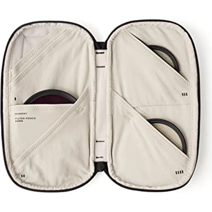 MOMENT Everything Lens Filter Soft Case, kompakter Schutz für bis zu 6 Filter, wasserdichtes Design aus 210D Cordura Nylon – Bild 3