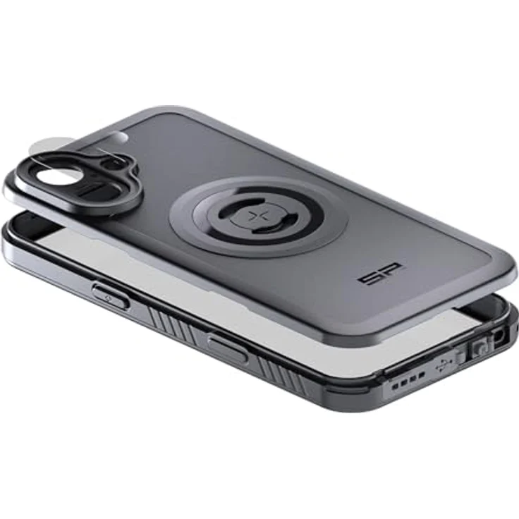 SP CONNECT Phone Case Xtreme für iPhone 16 Plus, militärisch zertifiziert, magnetische Befestigung, robust und wasserdicht – Bild 3