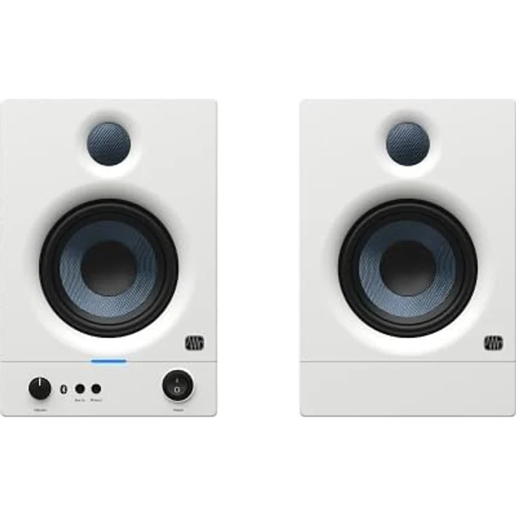 PreSonus Eris 4.5BT Gen 2, 4,5"-Aktivlautsprecher mit Bluetooth für Multimedia und Gaming, 50 W Leistung, Weiß – Bild 2