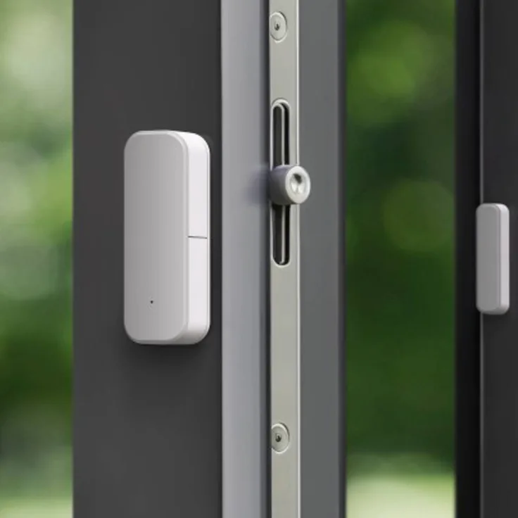 Hama ZigBee-Tür-/Fensterkontakt, smarter Öffnungssensor, weiß, magnetisch, sprachsteuerbar