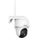 Reolink Argus PT Pro WLAN Akku 4MP Überwachungskamera für den Außenbereich, 2,4/5GHz WLAN, 355°/140° schwenkbar, 2-Wege Audio, Smarte Erkennung