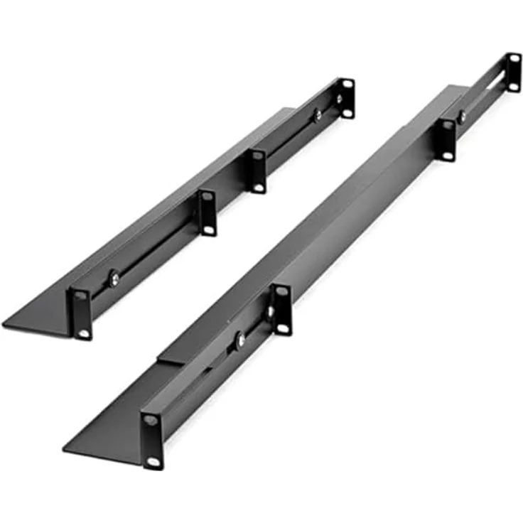 StarTech.com 1U Server Rack Rails with Adjustable Mounting Depth - 4 post - Rack-Schienen-Kit - Rack montierbar - Schwarz - 1U - 48.3 cm (19) – Bild 10