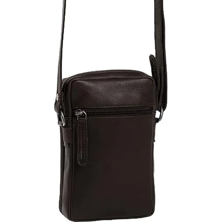 The Chesterfield Brand Wax Pull Up Handytasche, Leder 12 cm x 4 cm x 20 cm, braun – Bild 4