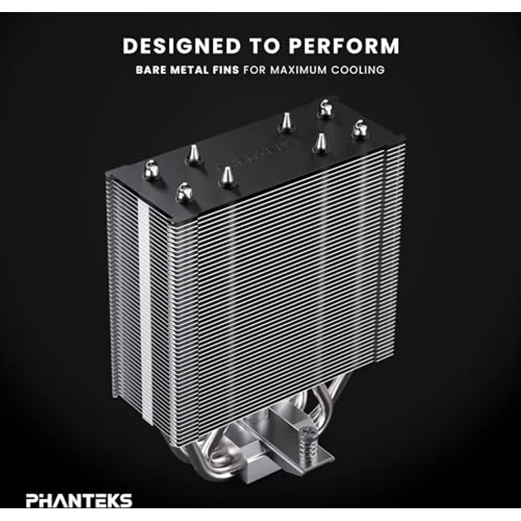 Phanteks Polar ST4 CPU-Kühler, D-RGB – Single-Tower mit 235 W TDP, 120mm PWM-Lüfter, kompatibel mit AMD und Intel – Bild 3