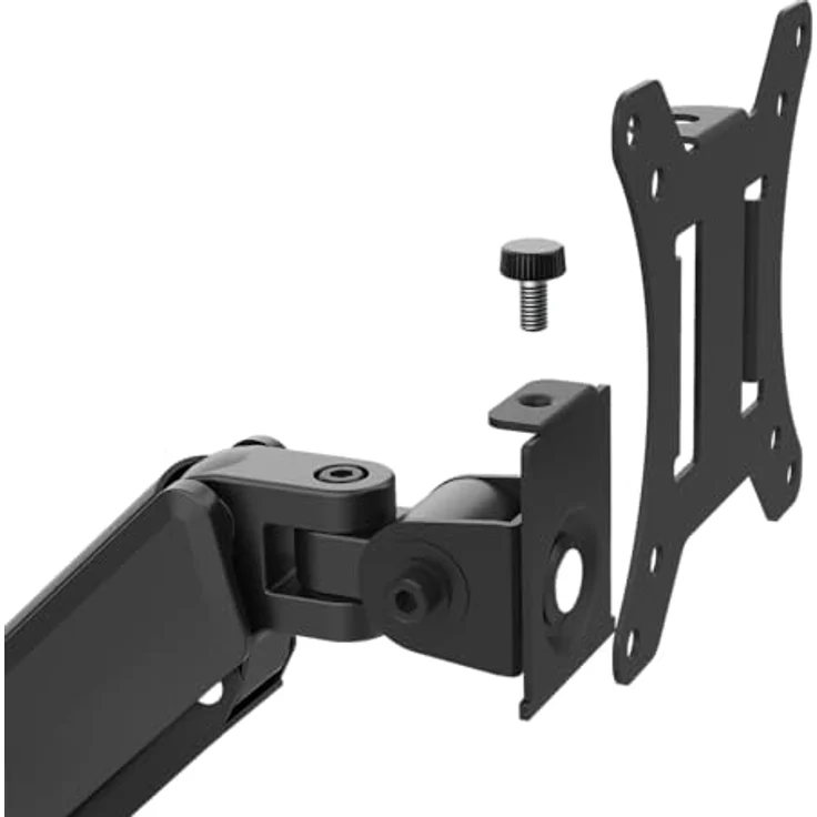 CABLETECH Monitorhalterung UDT16-012, verstellbar für 17"-32" Bildschirme, 360° drehbar mit Gasfeder-Einstellung – Bild 6
