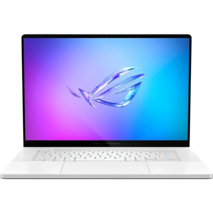 ASUS ROG Zephyrus G16, Gaming Notebook mit 16" WQXGA OLED-Display, AMD Ryzen AI 7 350, NVIDIA GeForce RTX 5060, 16 GB RAM, 1 TB SSD, Weiss – Bild 2