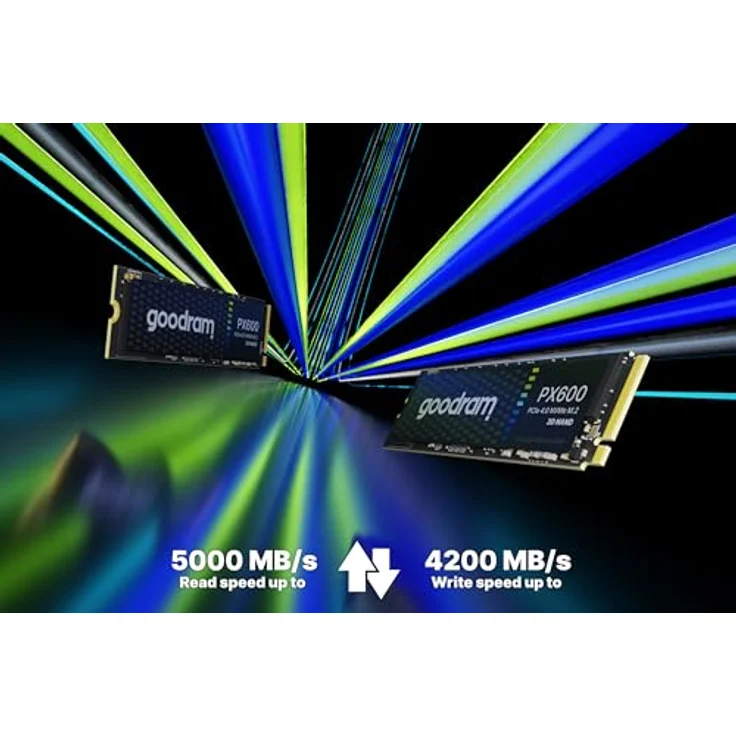 Goodram PX600 M.2 500GB PCIe 4x4 2280 SSD, M.2, SSD – Bild 5