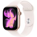Apple Watch Series 11 (46 mm, nur WLAN), Smartwatch mit Schlafindex, EKG-Funktion und bis zu 24 Stunden Batterielaufzeit