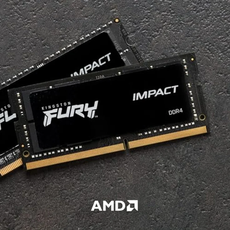 Kingston FURY SO-DIMM 16 GB DDR4-3200 Kit Arbeitsspeicher, schwarz - Preisvergleich – Bild 2