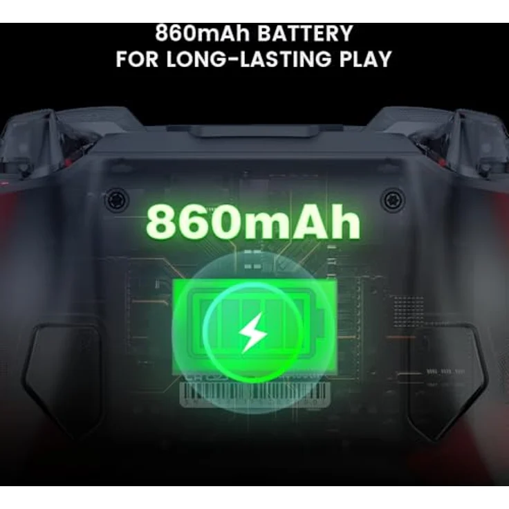 GameSir Cyclone2 TMR Controller pc TMR Hall Stick Gamepad mit dualem Hall Trigger/Micro Trigger Gaming Controller für Switch, Android, iOS und PC Verkabelt/Drahtlos/2.4G mit Makrotasten Weiß – Bild 9