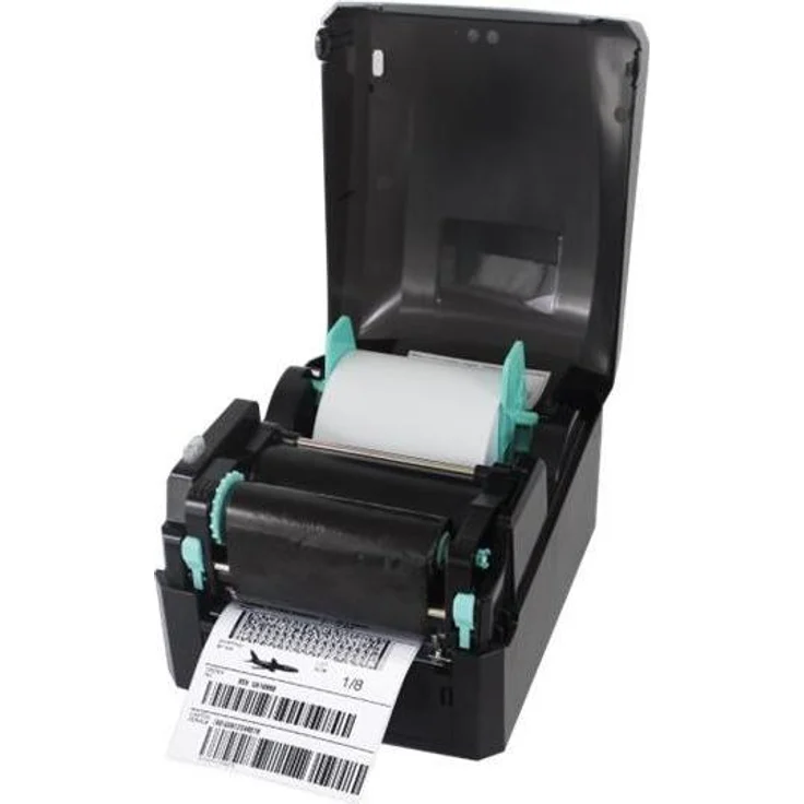 Godex GE330 Etikettendrucker, Thermodirekt & Thermotransfer, 300 dpi, USB 2.0, RS232, RJ45, Schwarz