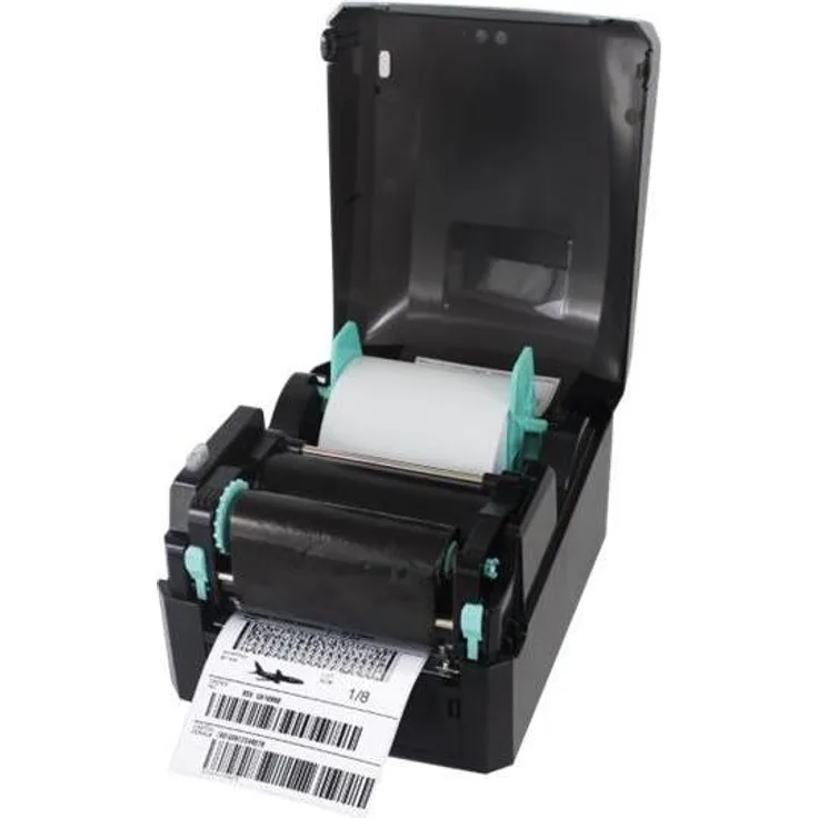 Godex GE330 Etikettendrucker, Thermodirekt & Thermotransfer, 300 dpi, USB 2.0, RS232, RJ45, Schwarz