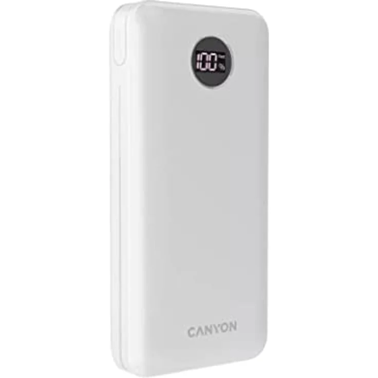 CANYON Powerbank PB-2002 (20000 mAh) weiß – Bild 2