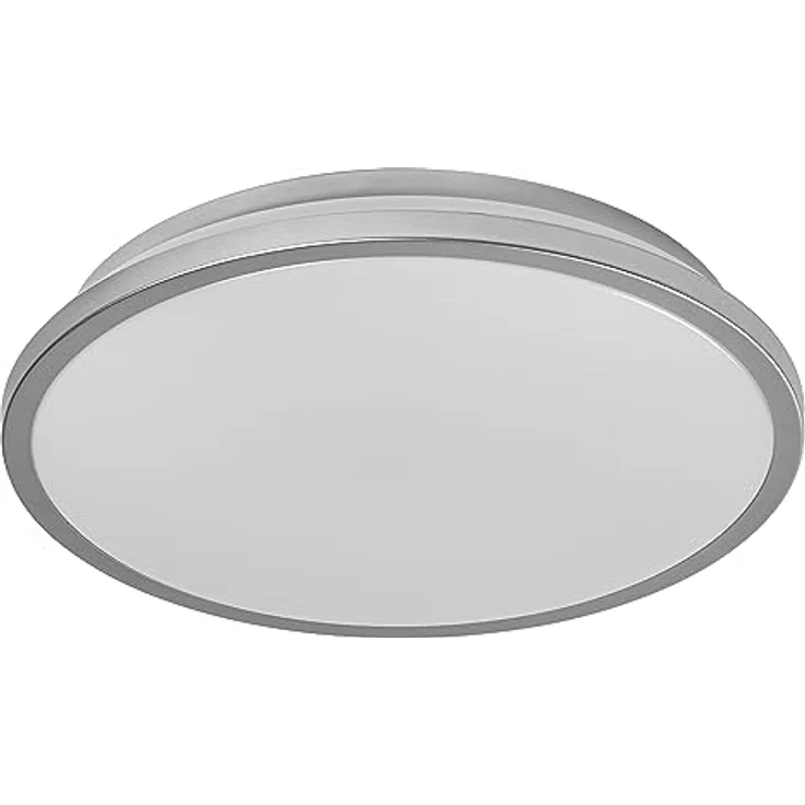 LEDVANCE ORBIS DUBLIN LED-Deckenleuchte 300mm, silber, 16W, 2000lm, warmweiß, IP20, 3000K, sehr homogene Lichtverteilung – Bild 5
