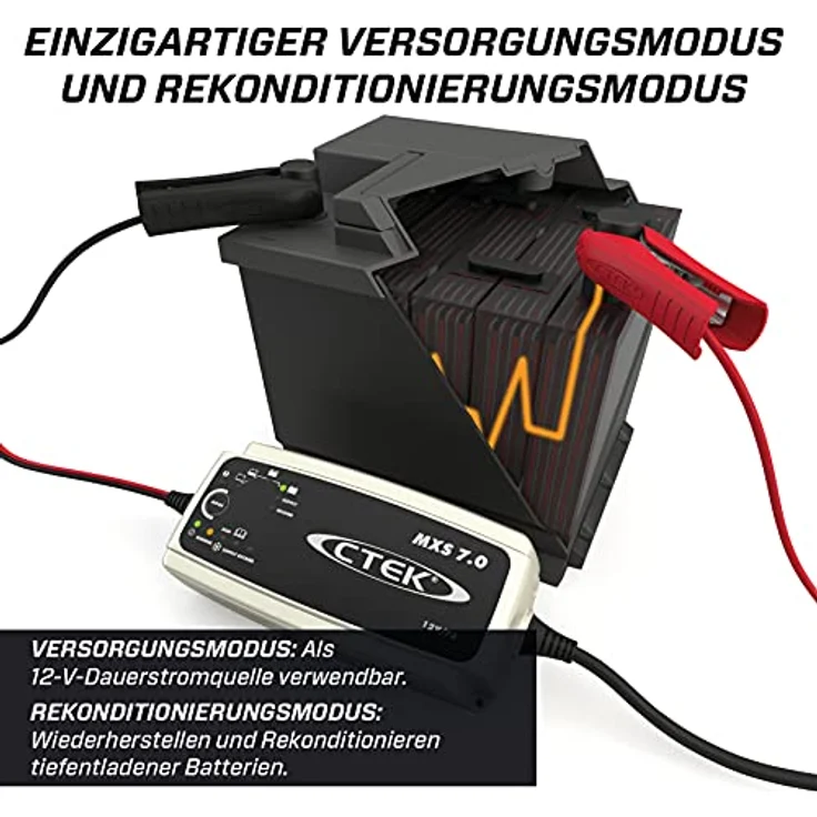 CTEK Automatikladegerät Hochfrequenzladegerät MXS 7.0 12 V 7 A (MXS 7.0) – Bild 6