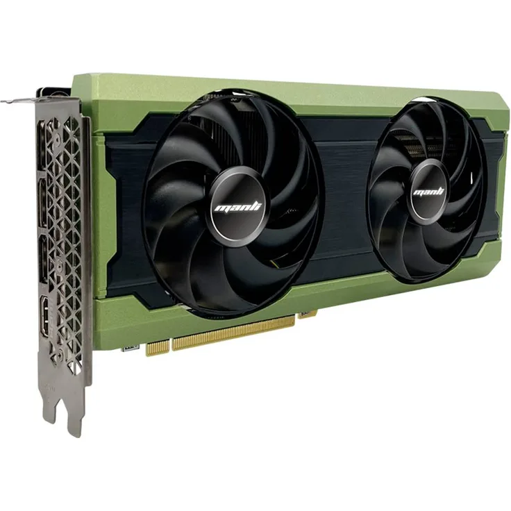 Manli Nvidia GeForce RTX 5070 Ti Polar, Gaming Grafikkarte mit 16GB GDDR7-RAM, HDMI® 2.1, DisplayPort 2.1, 300 Watt TDP