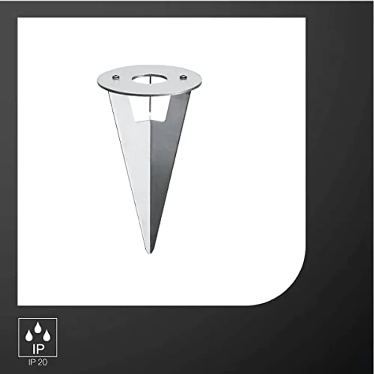 SLV mechanische Komponente ERDSPIESS für HELIA Wege- und Standleuchte / Erdspieß für Außenlampe, Beleuchtung von Garten, Terrasse, Pflanzen, Wegen, Aussen-Leuchte, Außen-Strahler / edelstahl – Bild 2