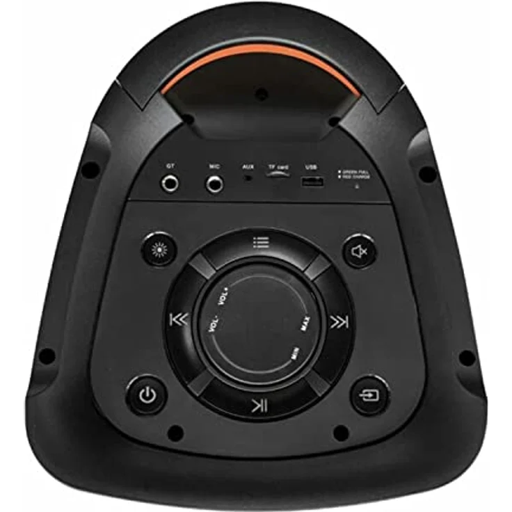 Blaupunkt Lautsprecher PB06DB, Bluetooth und Karaoke Partybox, Schwarz – Bild 3