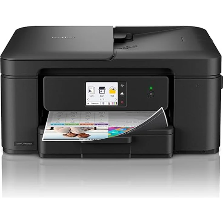 Brother DCP-J1460DW 3-in-1 Tinten-Multifunktionsgerät, WLAN, 16 Seiten/Min, Duplexdruck, 6,8 cm Touchscreen, automatischer Dokumenteneinzug – Bild 5