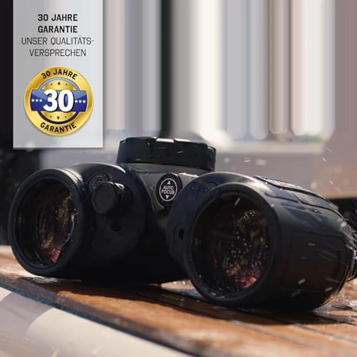 Steiner Marine-Fernglas Commander 7x50c - HD-stabilisierter Kompass, 10m wasserdicht, extrem robust, deutsche Marken-Qualität – Bild 4
