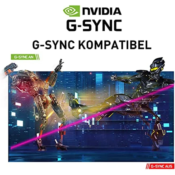 MSI Optix MAG274QRXDE 27 Zoll WQHD Gaming Monitor - 2560 x 1440 Rapid IPS Panel, 240 Hz / 1ms GtG, G-SYNC kompatibel, 126% sRGB Farbraum, DisplayHDR 400 - DP 1.4a, USB Typ-C, schwarz – Bild 3