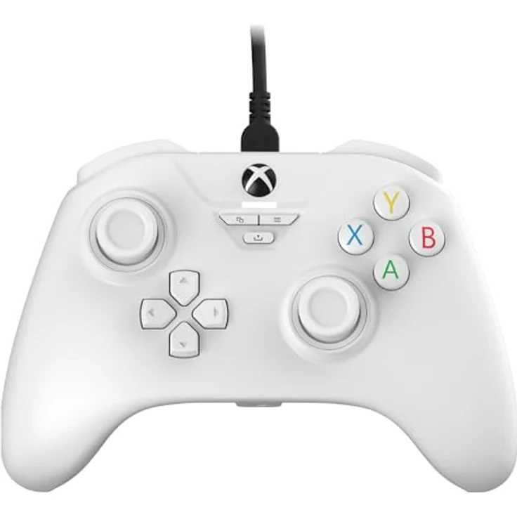 Snakebyte GAMEPAD BASE X - weiß - Offiziell lizensierter, kabelgebundener Xbox & PC Controller | Hall-Effect Sensoren für Präzision & Langlebigkeit | 3,5 mm Audioanschluss | 3 m Kabellänge – Bild 1