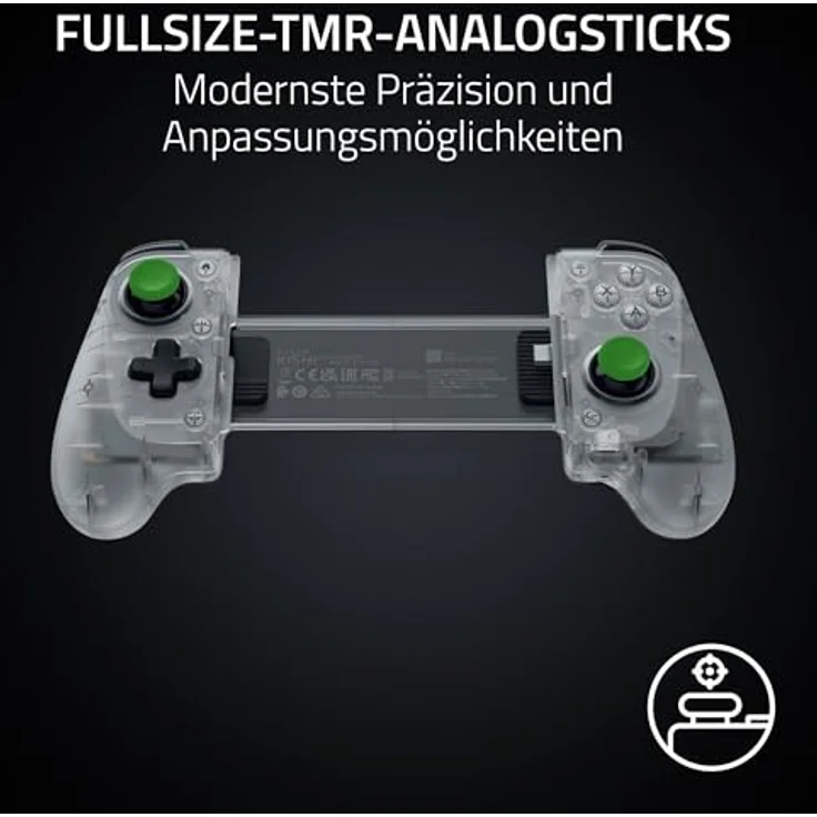 Razer Kishi V3, Gaming Controller für Android, iOS und Windows, Fullsize, Weiss mit präzisen Analogsticks und hinteren Mausklick-Tasten – Bild 4
