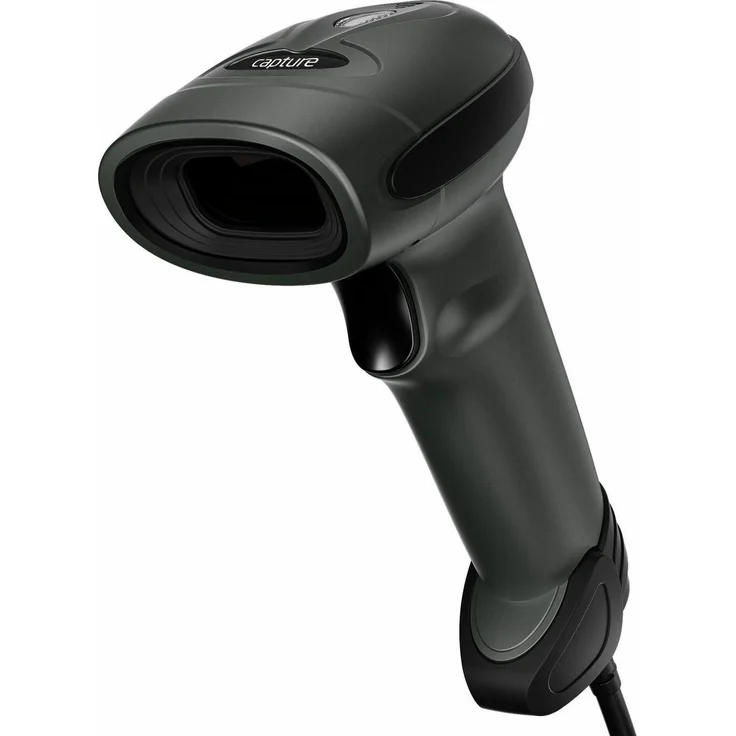 Capture Viper, Corded 2D Barcode-Scanner für 1D- und 2D-Barcodes, Schwarz, schnelle Leseleistung mit mehrsprachiger Datenoutput