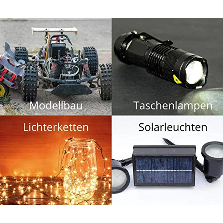 XCell IFR 14500 AA Solar Akku LiFePO4 3,2V 600mAh – Bild 6