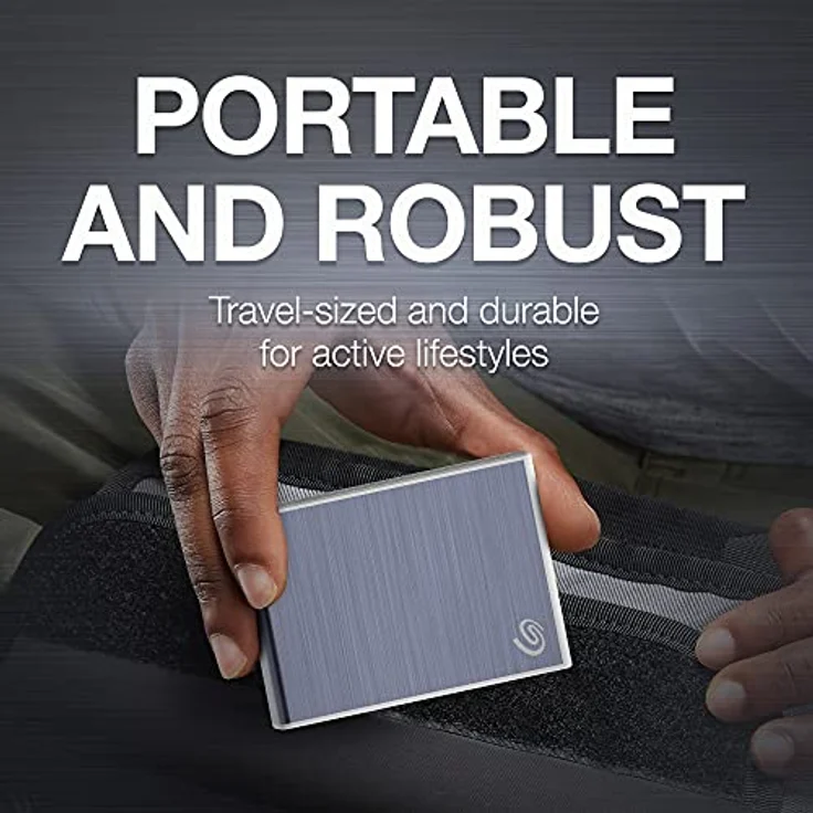 SEAGATE One Touch SSD 1TB USB-C Blue – Bild 5