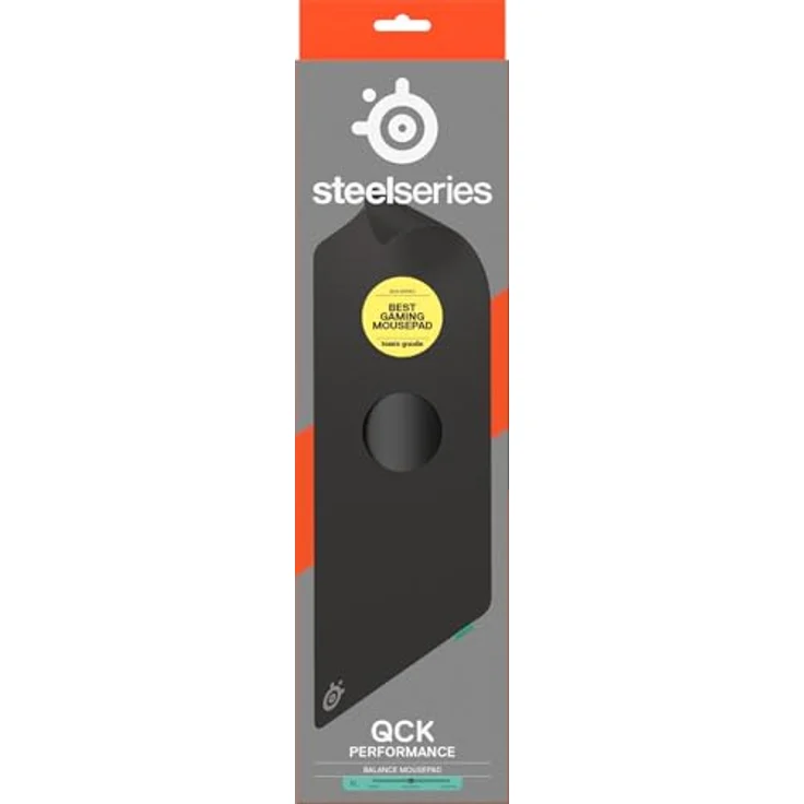 SteelSeries QcK Performance Balance XL Mauspad - Gaming-Mauspad, rutschfeste Basis, 900 x 400 mm, schwarz – Bild 12