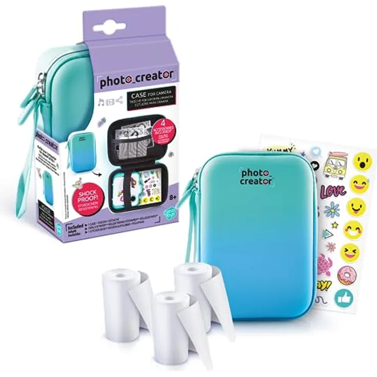 Canal Toys Studio Creator, Kameratasche für Sofortbildkamera, schützend, kompakt, Blau