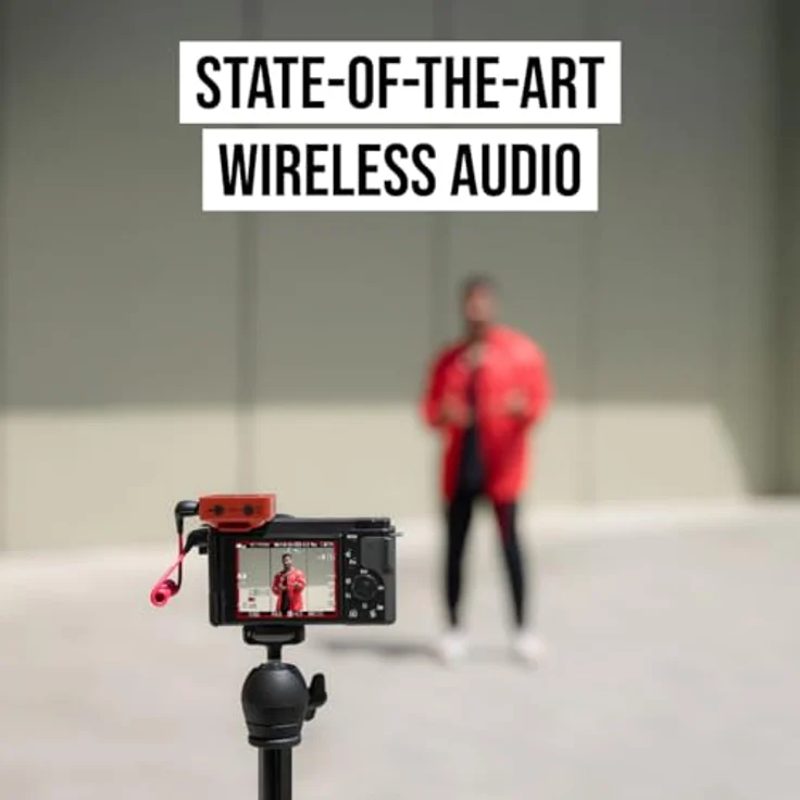 RØDE Wireless GO III, professionelles drahtloses Mikrofonsystem mit 200 m Reichweite, dunkelrot – Bild 8