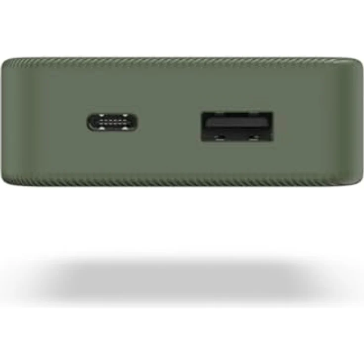 Hama Power Pack Colour 10", 10000mAh, 2 Ausgänge: USB-C, USB-A, Grün – Bild 2