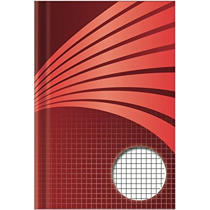 Stylex Toppoint® 76361 Notizbuch A6, kariert, lila/weiß, 96 Blatt – Bild 2