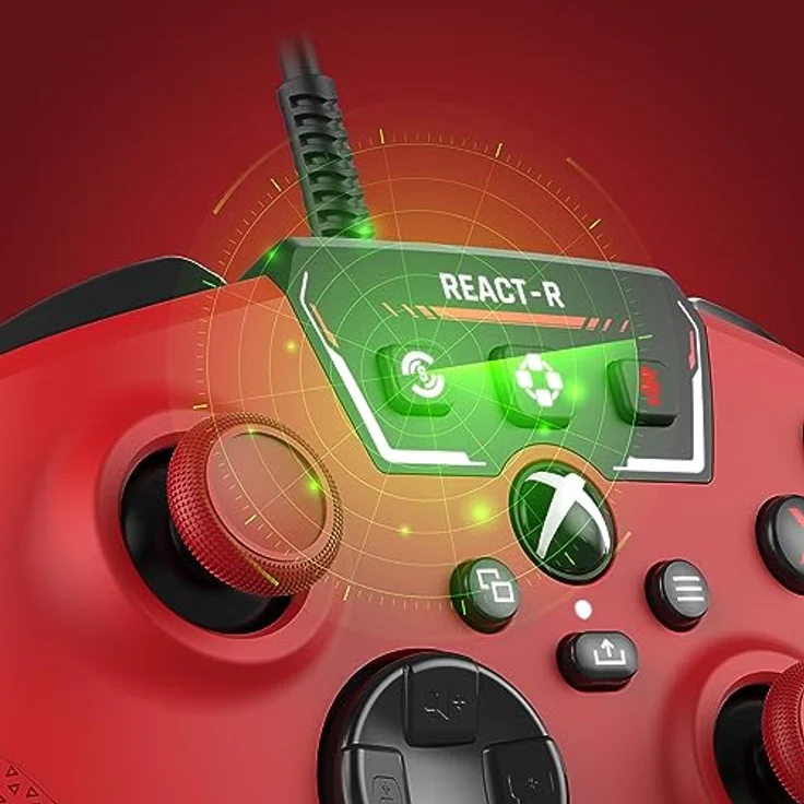 Turtle Beach REACT-R Controller Rot – Xbox Series X|S, Xbox One und PC – Bild 3