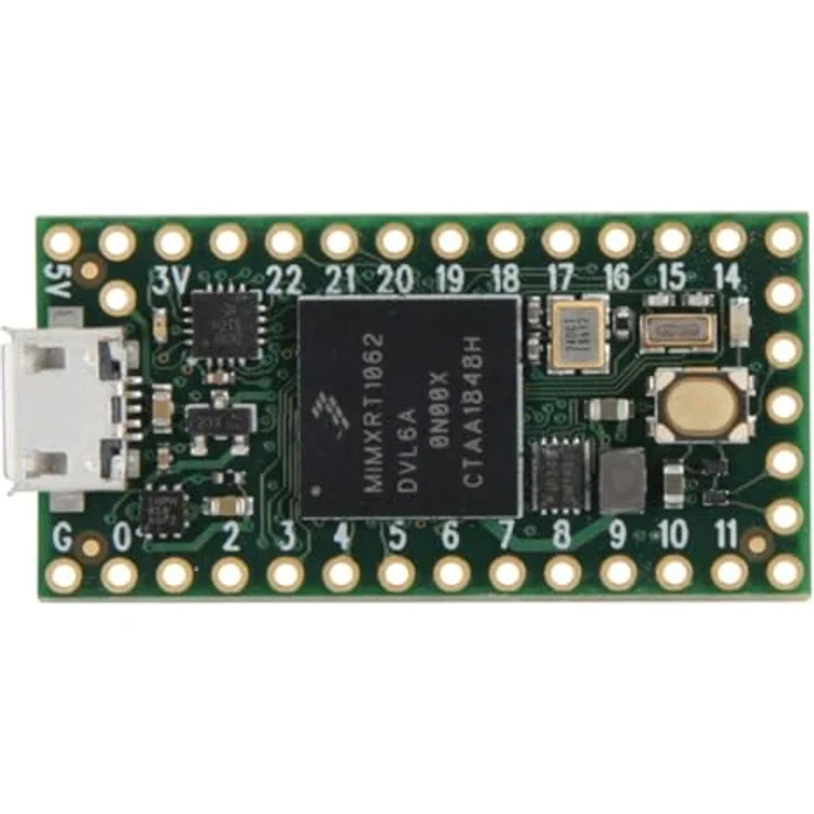 PJRC Teensy 4.0 Mainboard, 1024K RAM, 2048K Flash, 2 USB-Anschlüsse, ohne Pins – Bild 3