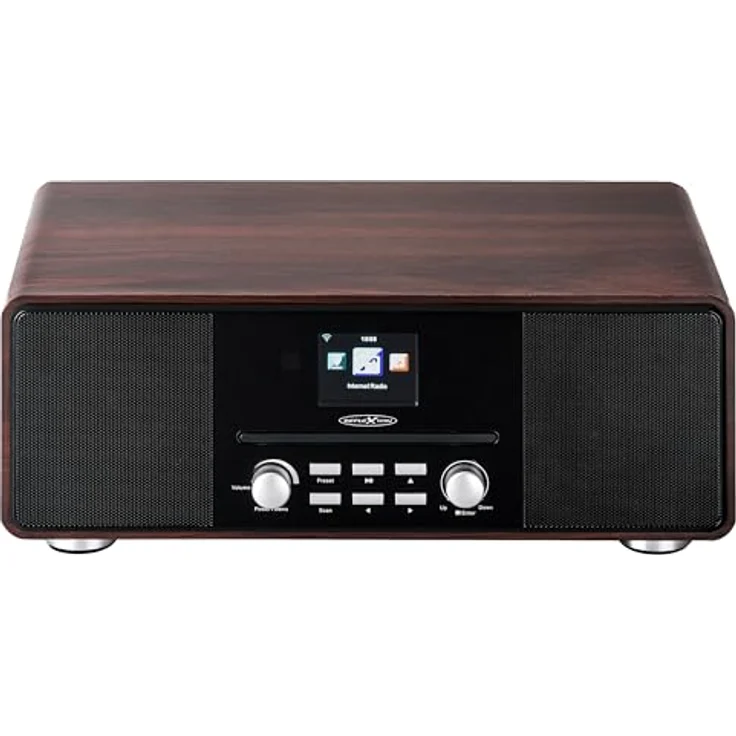 Reflexion HRA19INT DAB- und Internetradio mit CD-Player und Radiowecker (UKW, DAB, DAB+, Bluetooth, AUX-Eingang, Kopfhöreranschluss, Fernbedienung) – Bild 2