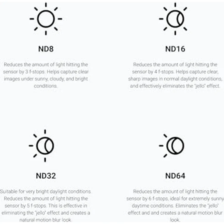 Insta360 GO 3S ND-Filter-Set für kinoatische Atmosphäre und Bewegungsunschärfe-Effekte – Bild 3