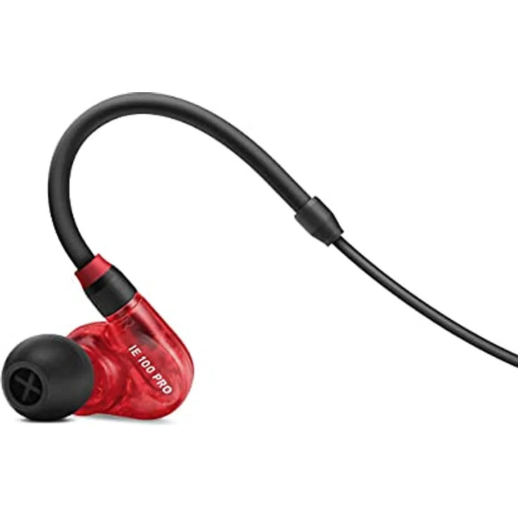 Sennheiser IE 100 PRO Dynamischer In-Ear-Monitoring-Kopfhörer, Rot – Bild 2