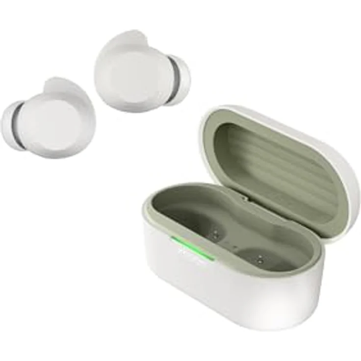LG xboom Buds Lite, Bluetooth-Kopfhörer mit Active Noise Cancelling, Freisprechfunktion, IPX4-Schutz, bis zu 30 Std. Akkulaufzeit, Schwarz – Bild 1