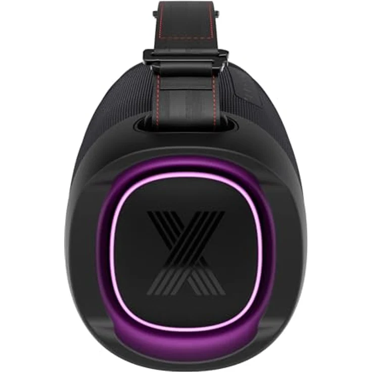 LG XBOOM GO XG8T Bluetooth-Lautsprecher, hohe Leistung, starker Bass, wasserdicht, Militärwiderstand, DJ-Funktionen, Karaoke, Schwarz – Bild 4