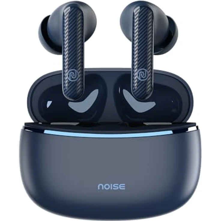 Noise Aura Buds TWS, Kabellose Kopfhörer in Blau mit 60 Stunden Wiedergabedauer und Instachargeâ„¢ Schnelleladung – Bild 1