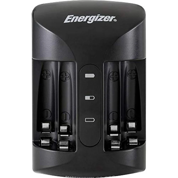 Energizer Ladegerät Batterien, Recharge Pro, für Wiederaufladbare Batterien der Größen AA und AAA – Bild 3