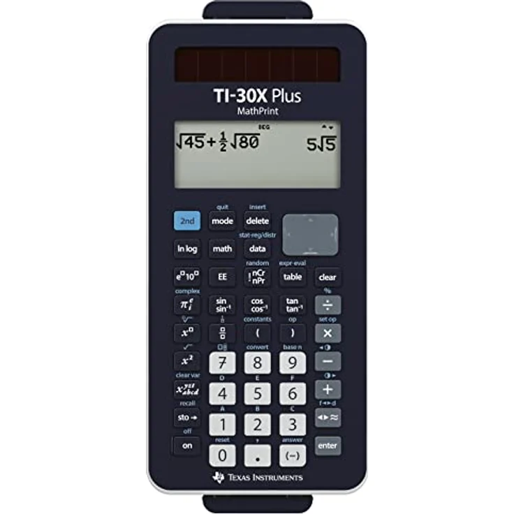 Texas Instruments 30XPLMP-TBL-3E1-A Wissenschaftlicher Schulrechner TI-30X Plus Mathprint (4-zeilig) – Bild 2