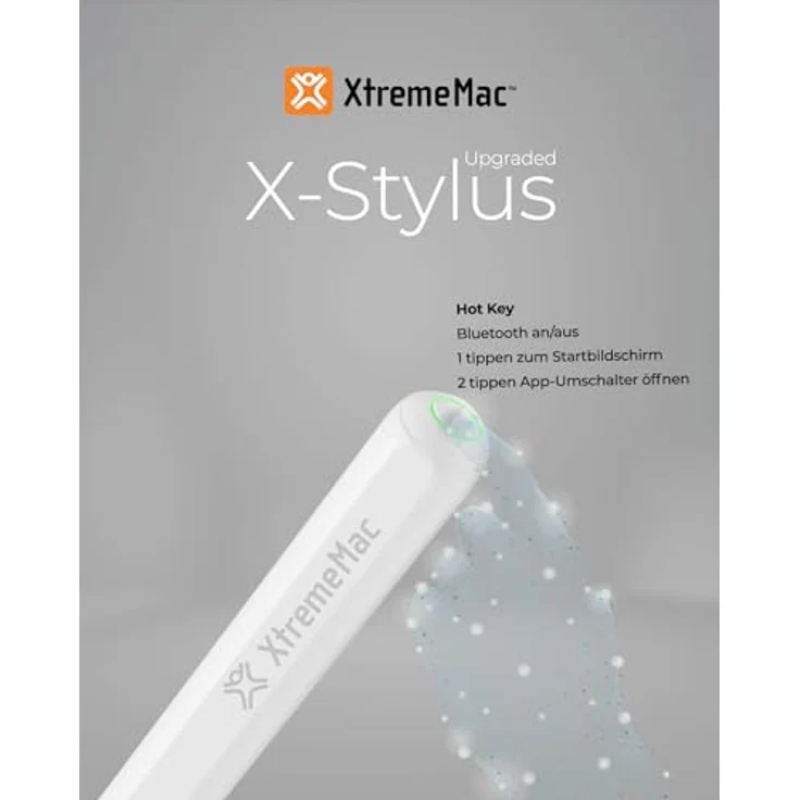 XtremeMac X-Stylus Pen, Stylus mit Neigungs- und Druckempfindlichkeit, Weiss – Bild 6