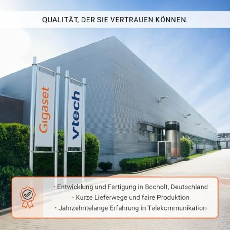 Gigaset BasicLine IP DECT Telefonbasis, HD-Sprachqualität für bis zu 6 Mobilteile, Schwarz – Bild 6