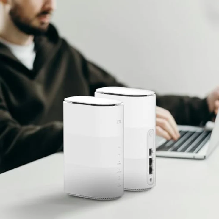 ZTE G5B, kabelloser 5G Router mit WiFi6, kinderfreundlicher Kindersicherung und geringem Stromverbrauch, entsperrt – Bild 4